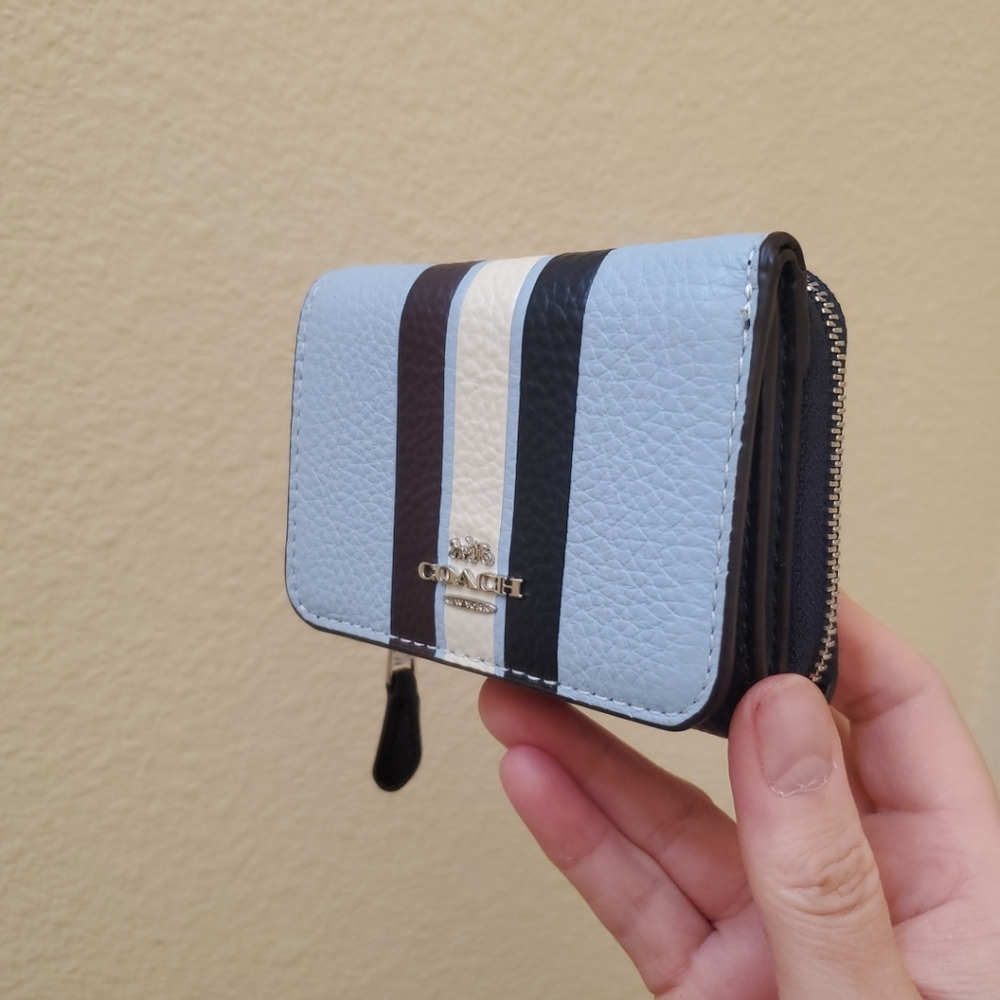 Coach Retro  Small Wallet In Colorblock - Picture 10 of 10